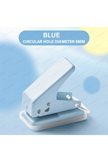 Choice C Single Ring Mini Hole Punch 1 Hole Cute Paper Punch Portable Round Hole Puncher Kawaii Office Sch.