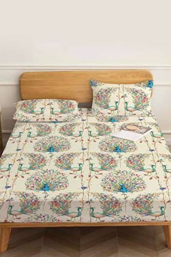 Rivaİstanbul Double Bed Sheet Linda Cotton