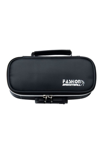 Choice Dark Grey Portable Password lock pencil case Boy Canvas Pencil bag large capacity pencil cases bag k