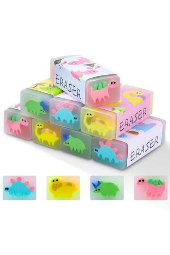 Adel 3D Dino Eraser - 1 Piece