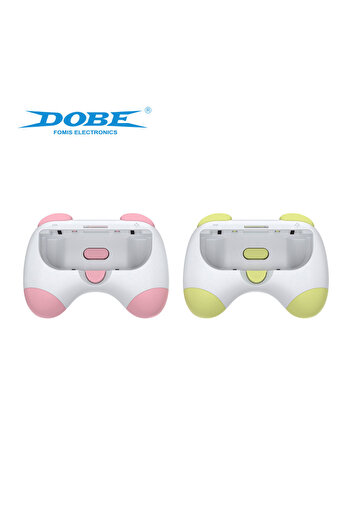 Choice Z-pink Yellow 2pcs Joycon Bracket Stand Holder Compatible For Nintendo Switch & Oled Joy Con Control