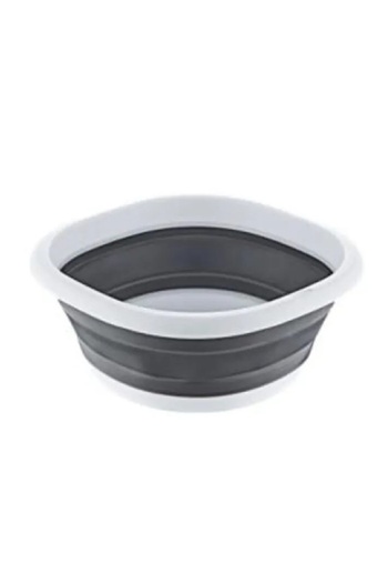 Dükkanönü Folding Large Square Basin Luxury Dishwashing Vegetable Fruit Washing Basin 30X30Cm