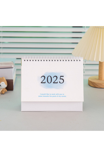 Choice C 2025 Desk Calendar Large English Calendar Books Annual To Do List Monthly Daily Planner Time Mane.
