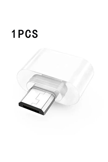 Choice White 1PCS 1/5PCS Micro Male To USB-A 2.0 Female Mini OTG Data Connector Converter Cable Adapter Fo