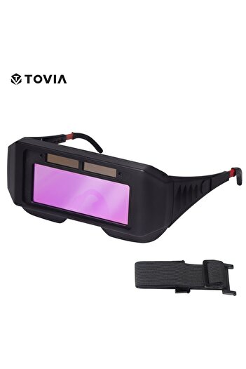 Choice1 Solar Powered Welding Helmet Auto Darkening Welding Goggles LCD Welder Glasses for TIG MIG MMA Pl...