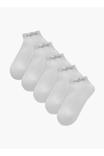 Oaklan by Shoexpress Logo Print Ankle Length Socks - Set of 5