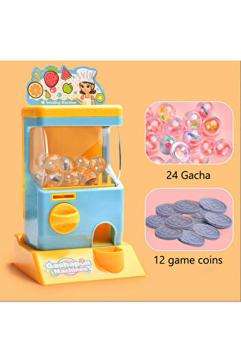 Choice 03(24Balls 12coins) gashapon machine play house candy game machine learning machine candy learning p
