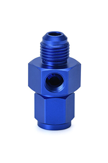Choice Blue PQY - New AN-6 (AN6) Male to Female 1/8" NPT Gauge / Sensor Side Port Adapter PQY-SL9192-06