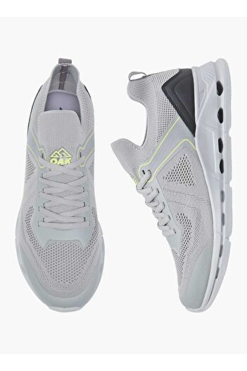 Oaklan by Shoexpress Mesh Detail Sports Shoes with Lace-Up Closure