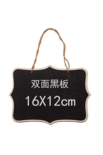 Choice black Bview Art 1 Piece Mini Size Home Office Decorative Chalkboard Kids Wooden Chalkboard Polygonal