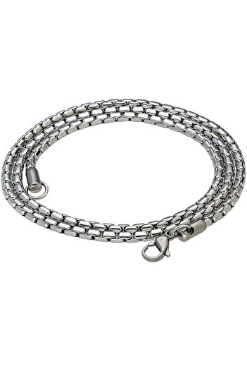 Chavin Gray 60 Cm. 2.2 Mm. Men's Steel Chain Eh67
