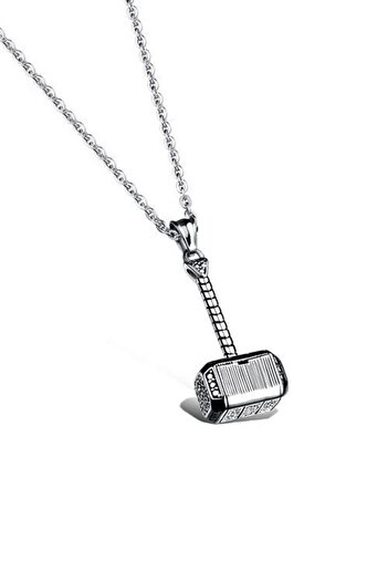 Chavin Thor Design Steel Men's Necklace dc80