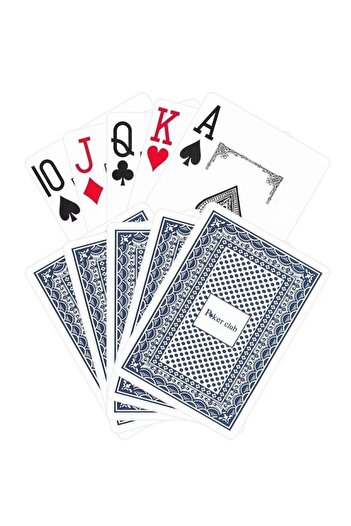 Weather Forecast Blue PVC Plastic Waterproof Jumbo Blackjack Playing Cards cin642mv
