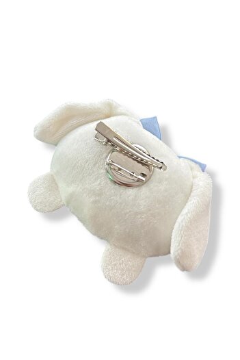 TAKIŞTIR White Color Rabbit Figured Badge / Buckle
