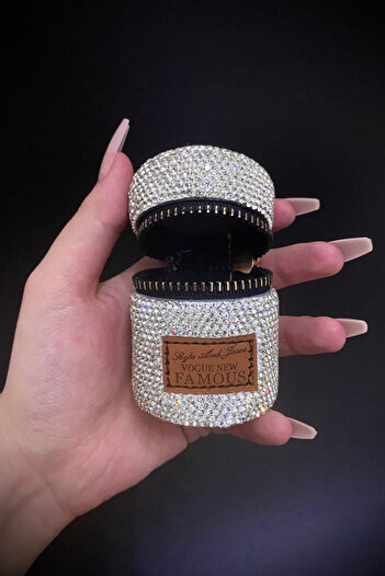 Jaida Moda Zircon Stone Coin Keychain and Purse Charm Vip Series