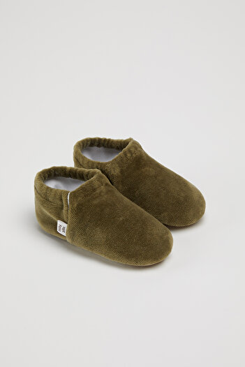 BabyZilla Non-Slip Sole, Velvet Baby Booties, Organic Cotton Lining, Home Boot Slippers, Nursery Shoes
