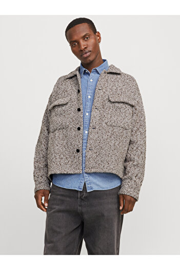 Jack & Jones JORWINTER TWILL OVERSHIRT LS STYD AW24