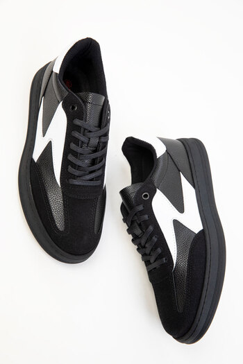 SOHO Black-Black Men's Sneakers 20294