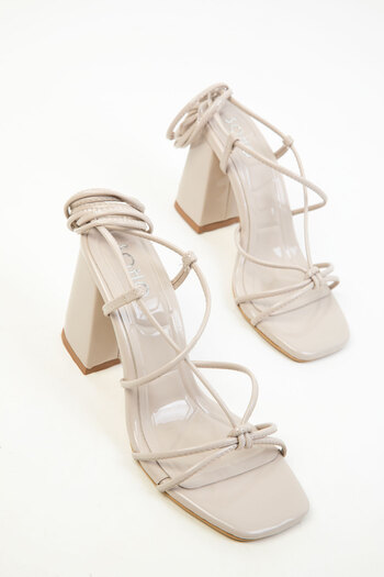 SOHO Mink Patent Leather Women's Classic Heeled Shoes 20324