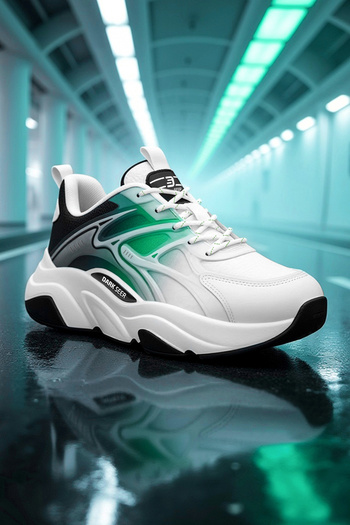 DARK SEER DS STORM Λευκό Πράσινο Μαύρο Unisex Sneaker