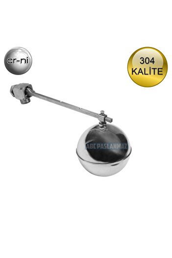 abcpaslanmaz Stainless Chrome Float (Float) 11/4'' 304 Quality