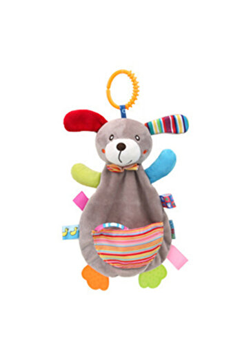 Choice dog 568 Baby Security Blanket Elephant with Tags Teether Rattles Mobile Soft Blanket Snuggle Toy Stu