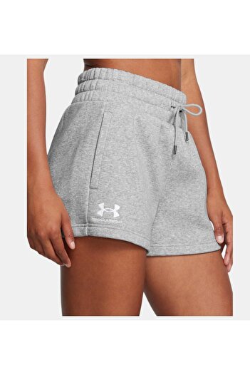 Under Armour Kadın UA Icon Fleece Boxer Şort 1382725-011