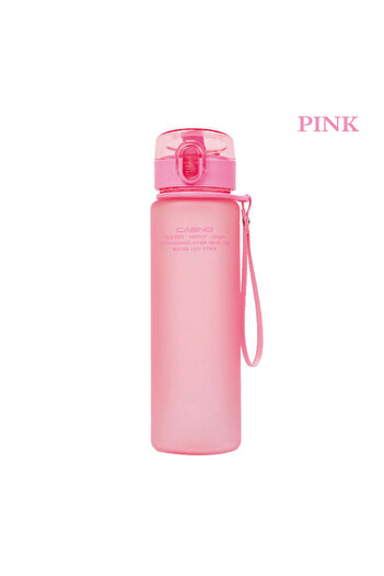 Choice 560ml Pink Water Bottle Sport Frosted Tour Outdoor Leak Proof Seal Child School Water Bottles for Ch