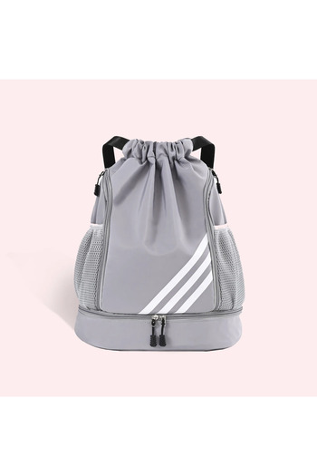 MORANO Waterproof Lightweight Foldable Sports Drawstring Backpack with Pocket for Travel, Sports, Fitness
