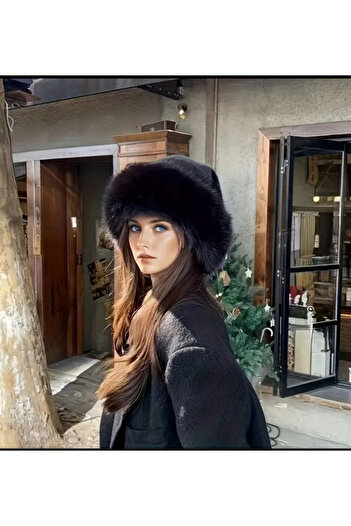 Phellos Black Russian Heart / Fur Hat