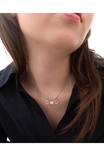 MEKS JEWELS Heart Patterned Charm