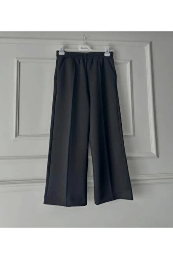 Butik Scuba Fabric - Ankle Length Grass Trousers