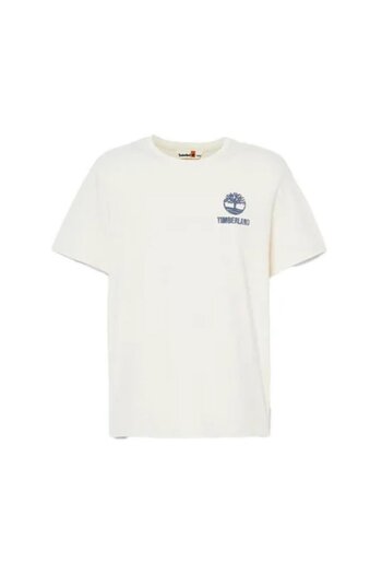 Timberland Short Sleeve Back Logo Graphic Tee Undyed Men's T-Shirt