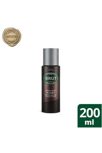 Brut Musk Men's Spray Deodorant 200ml
