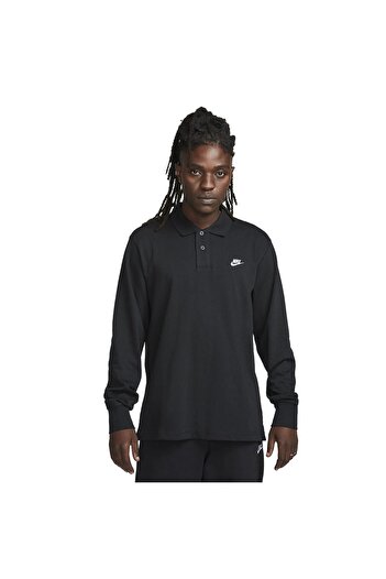 Nike NIKE men's CLUB KNIT LS POLO sweatshirt - FQ3417010