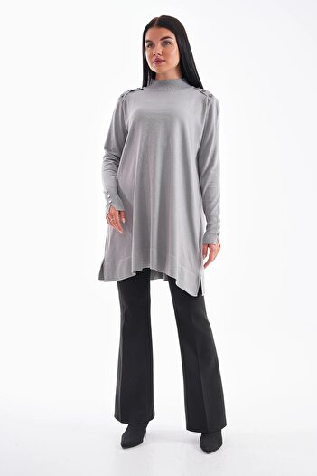 NİSUM MODA Button Detail Vanesia Tunic