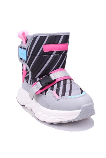 Vicco Karoo 943F24K468 Gray Orthopedic Daily Girl's Sports Boots