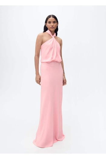 MANGO Woman Rochie cu decolteu cu spate jos