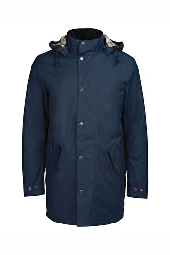 Barbour Chelsea Mac Waterproof Ceket Ny71 Navy-forest Mist