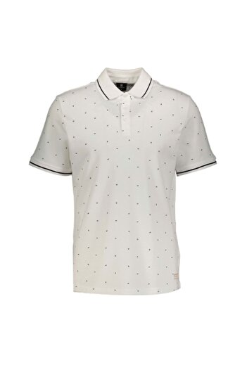 lumberjack Μπλουζάκι M-BSC POLO T-SH BS21 4FX - ΛΕΥΚΟ