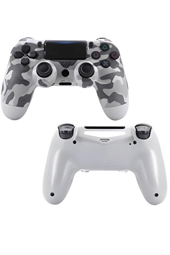 Primo Plus 2- Pieces Double Motor Vibration Wireless Controller For PlayStation 4