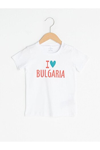 LC Waikiki Crew Neck Short Sleeve Printed Cotton Baby Boy T-Shirt (S1)