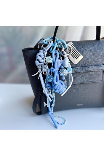 Venus Design Mavi Charm Çanta Aksesuarı