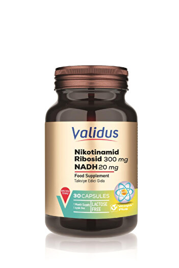 Validus Nicotinamide Riboside 300 Mg + Nadh 20 Mg 30 Capsules