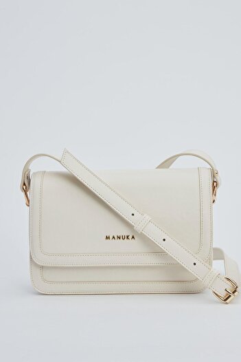 Manuka Covered Shoulder Bag Beige