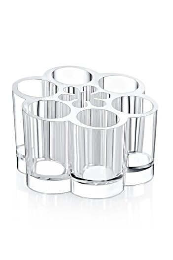 Dükkanönü Papatya Makeup Organizer Lipstick, Brush, Cream Organizer Makeup Equipment Organizer