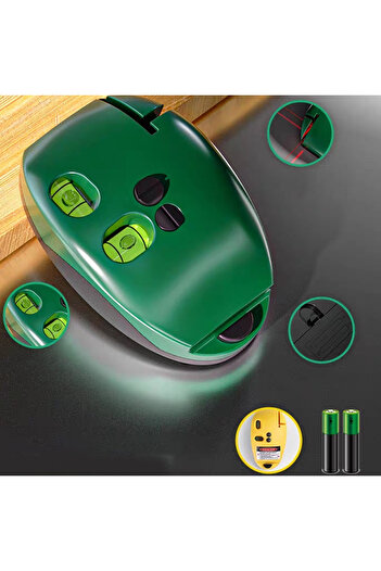 Choice Portable Electronic 90 Degree Laser Scale Battery Powered Infrared Line Level Long Distance High ...