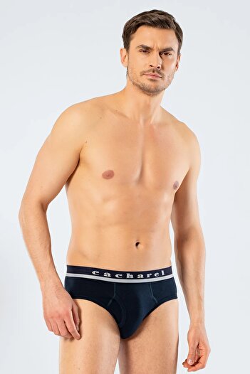 Cacharel 3 Pieces Men's Banded Slip Panties 95% Cotton 5% Elastane