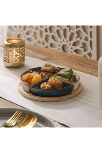 Home Box Eden 4-Piece Serving Set