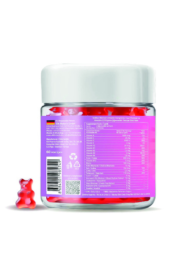 Validus Womens 50+ 60 Gummies